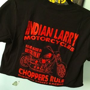 Indian Larry Choppers Rule Tee